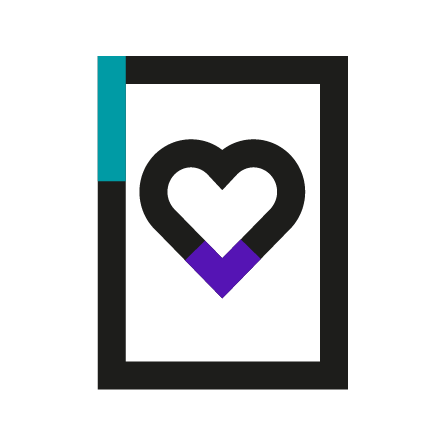 Icon that showcases a group of three people