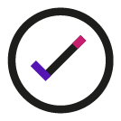 Tick icon